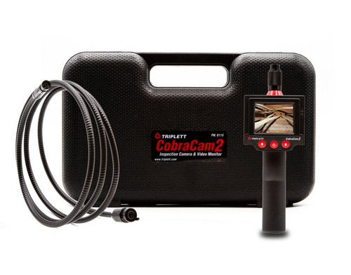 Triplett CobraCam 2 8115 Flexible Snake Camera/Borescope with 2.4-inch Display