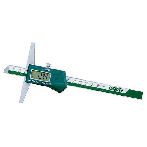 Insize 1141-150A Electronic Depth Gage, 0-6"/0-150Mm