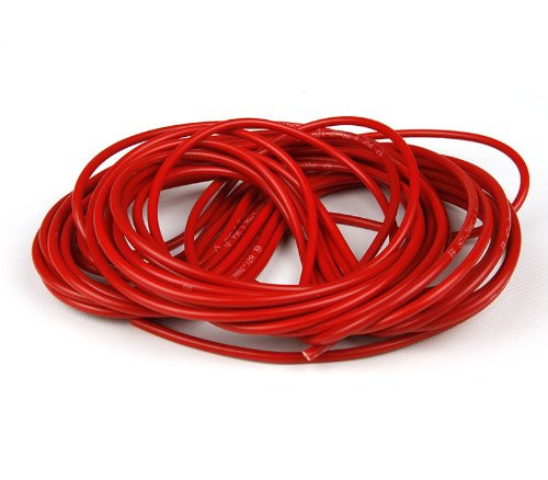 Cal Test CT2844-2-100  Wire, SILIC, 651 BC 2.50, 3.9mm (.154")OD, Red, 100m Spl