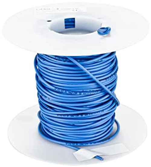 Cal Test CT2844-6-10  Wire, SILIC, 651 BC 2.50, 3.9mm (.154")OD, Blue, 10m Pkg