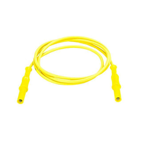 Cal Test CT3637-200-4 Lead, 4mm RShth P-P - SILIC 0.75, 200cm, Yellow