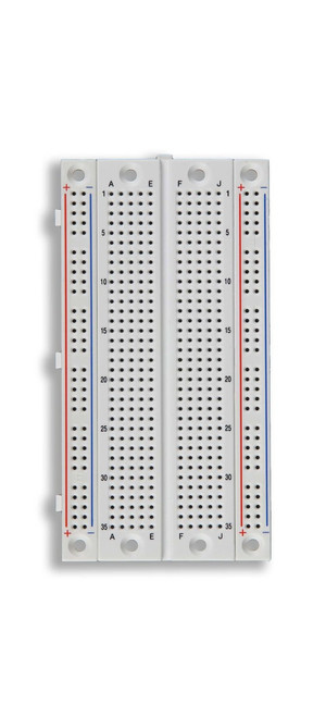 Global Specialties EXP-355 Solderless Breadboard, 470 Tie-points, 8 Mounting Holes