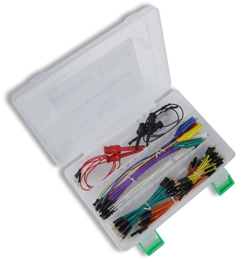 Global Specialties WK-6 Jumper Wire Kit, 112 pcs., w/ Pressed Pins
