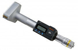 Mitutoyo 468-272 Series 468 Digimatic Holtest 3-Point Internal Micrometer, 3 to 3.5" SAE/Metric