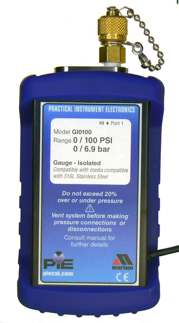 Piecal PIE-GI0300 Digital Pressure Modules 0 to 300 PSI/20.7 bar Gauge, Isolated