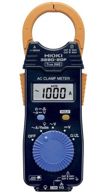Hioki 3280-90F Clamp On Hi Tester (TRMS) w/ CT6280 Flexible AC Clamp