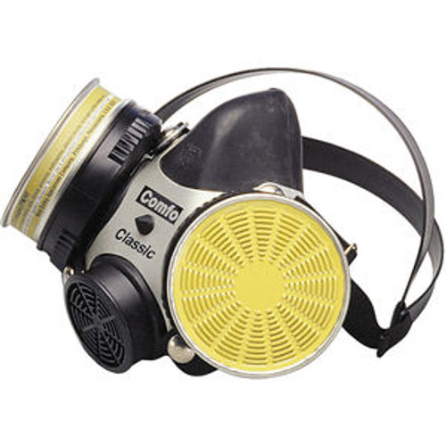 MSA 808073 Respirator, Comfo Classic, Sil, Lg