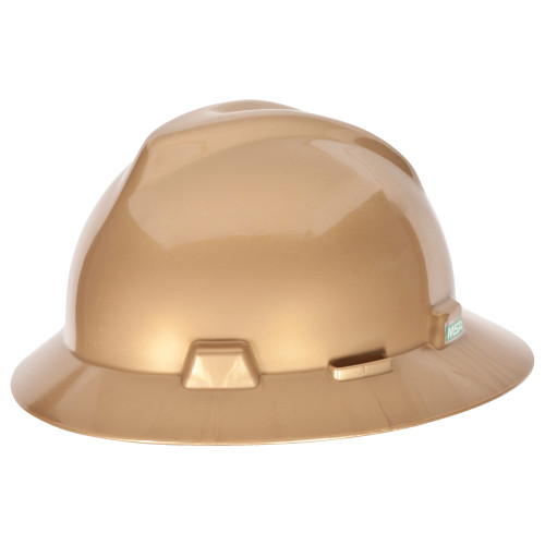 MSA 814053 Hat,V-Gd,Ratchet,Gold
