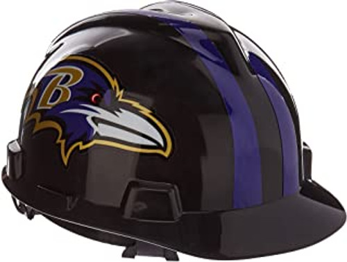 MSA 818386 Cap,V-Gd,Nfl,Fastrac-3,Baltimore Ravens