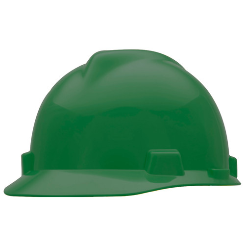 MSA 10004694 V-Gard Cap with Swing Fas-Trac Suspension, Green