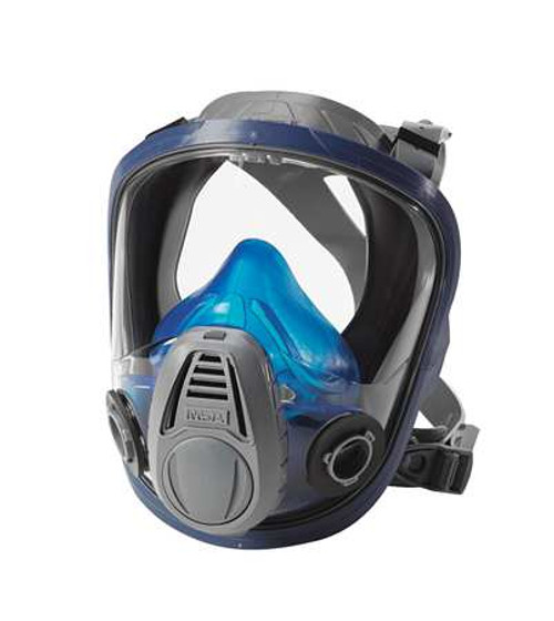 MSA 10028996 Respirator, Adv 3200, Rubber Harn, Sm