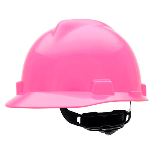 MSA 10155230 Cap,V-Gd W/Ratchet Susp,Std,Hot Pink
