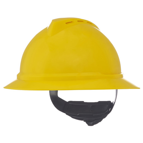 MSA 10167913 Hat,Vgd 500,Vent, Ft-4Pt, Yellow