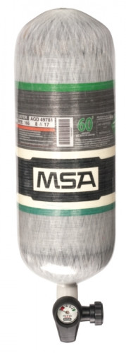 MSA 10183010 Cyl Assy, Dc, 4500 Psig, 60 Min, Pkgd