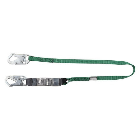 MSA 10193125 Ea Lanyard,Sm.Snap,Fix,Single,4',Ansi