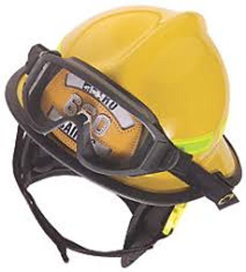 MSA 660DDY Helmet,660 Def,Fire, Yellow, Std