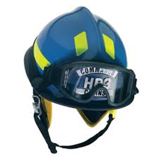 MSA HP3DDC Helmet Assy,Std,Hp3 Defender,Blue