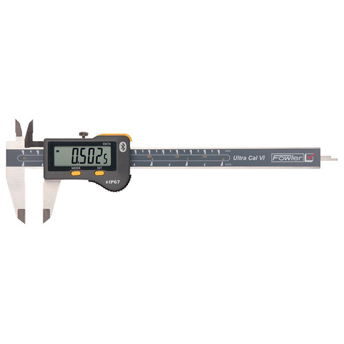 Fowler 8"/200mm Ultra-Cal VI Electronic Caliper - BLUETOOTH with Lifetime Warranty 54-100-168-0