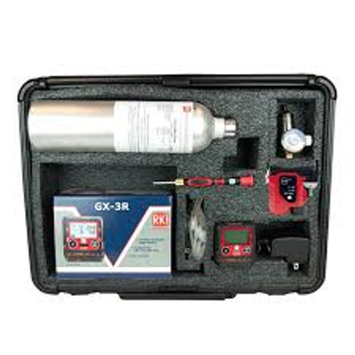 RKI 72-RA-C-59 GX-3R for LEL/O2/CO/H2S bundled with RP-3R, 10hose & probe