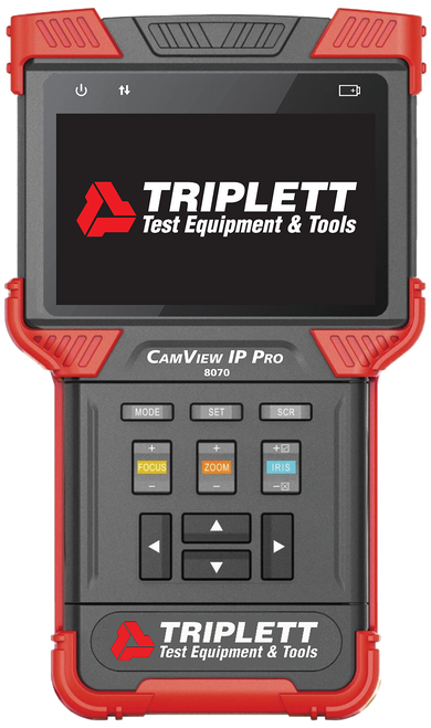 Triplett CamView IP AHD, TVI, CVI & IP Camera Tester (8090)