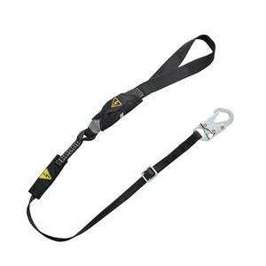 V-Series utility single-leg adjustable energy absorbing lanyard, 6',36CL large snaphooks, ANSI Z359.13-2013