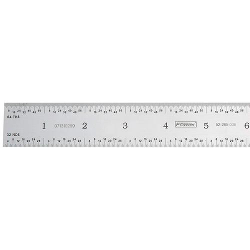 Fowler 36"/900mm Rigid Certified Rule 52-265-036-0