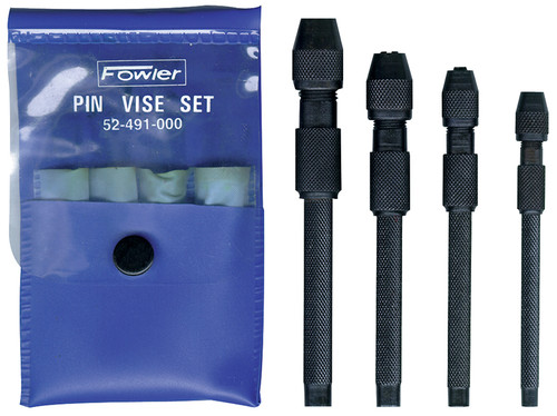 Fowler 4 Piece Pin Vise Set 52-491-000-0