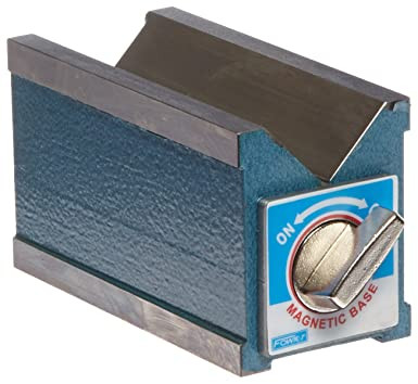 Fowler 52-585-070-0 MAG V-BLOCK W/SWITCH