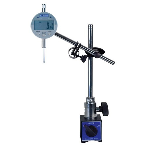 Fowler Articulating Mag Base & Indi-X Blue Fraction Electronic Indicator Combo 54-585-250-0