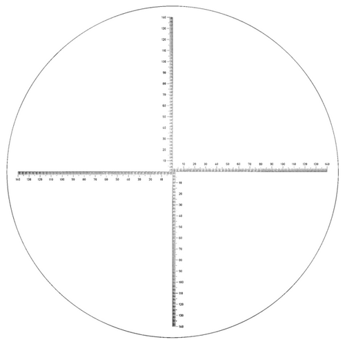 Mitutoyo 12AAM592 OVERLAY CHART NO.16