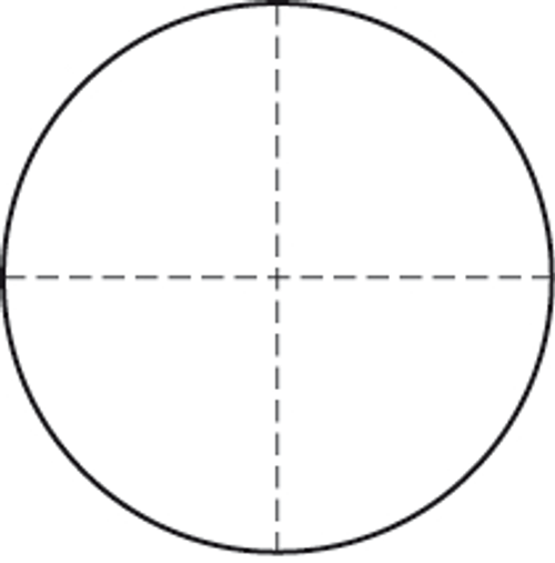 Mitutoyo 176-126 RETICLE