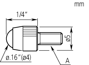 Mitutoyo 902018 POINT,PLASTIC