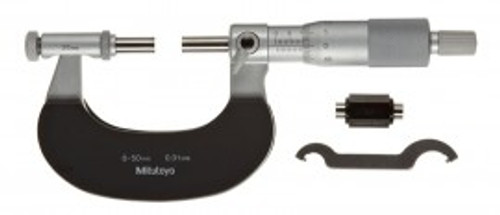 Mitutoyo 104-171 Outside Micrometer Interchangeable Anvil, 0 to 50 mm