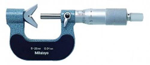Mitutoyo 114-104 3 Flute V-Anvil Micrometer, 40 to 55 mm