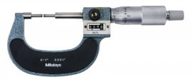Mitutoyo 131-166 Micrometer Mechanical Spline Tool, 0 to 1"