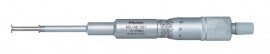 Mitutoyo 146-221 Groove Micrometer with non-rotating spindle, 0 to 25 mm, 6.35 mm