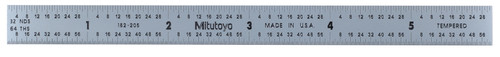 Mitutoyo 182-207 STEEL RULE 150X6"
