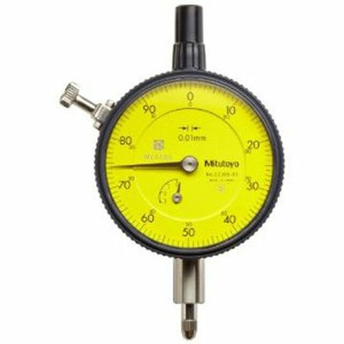Mitutoyo 2230SB-01 DIAL INDICATOR, FB, 0.01-2.5MM