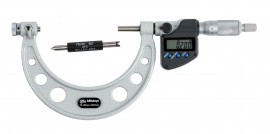 Mitutoyo 326-254-30 Series 326 Interchangeable Anvil-Spindle Screw-Thread Digital Micrometer, 75 to 100 mm