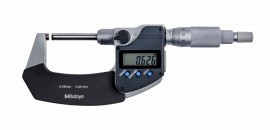 Mitutoyo 406-250-30 Series 406 Digimatic Outside Micrometer with non-rotating spindle, 0 to 25 mm