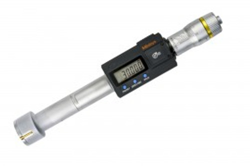 Mitutoyo 468-168 Series 468 Digimatic Holtest 3-Point Internal Micrometer, 30 to 40 mm, Metric