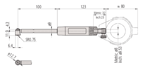 Mitutoyo 511-701 CG-35AX