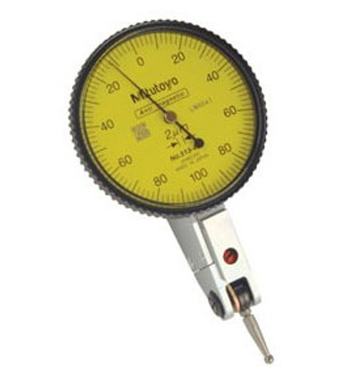 Mitutoyo 513-405-10A Horizontal Dial Test Indicator, Plus Set, 0.2mm Range