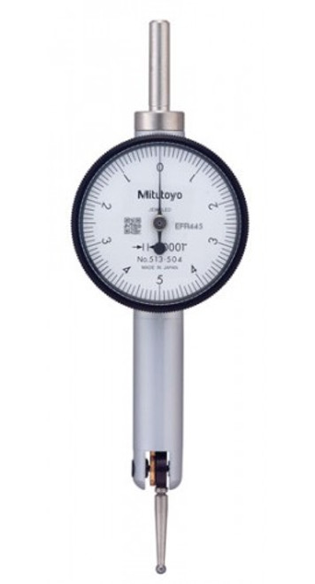 Mitutoyo 513-504 Series 513 Pocket Dial Test Indicator, 0.01"