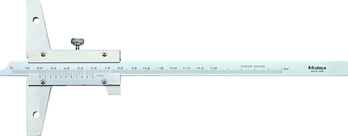 Mitutoyo 527-121 VERNIER DEPTH GAGE, 150MM, 0.02M