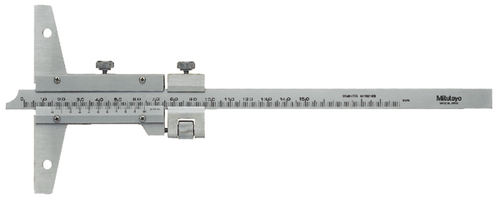 Mitutoyo 527-123 VERNIER DEPTH GAGE, 300MM, 0.02M