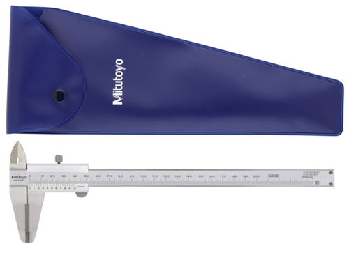 Mitutoyo 530-321 Vernier Caliper, 200MM, OD CARBIDE J