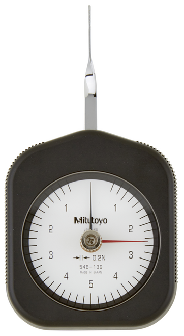 Mitutoyo 546-139 DIAL TENSION GAGE, 0.6-5mN