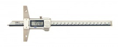 Mitutoyo 571-312-20 Digital ABS Depth Gauge, 0 to 8" / 0 to 200 mm, pin type