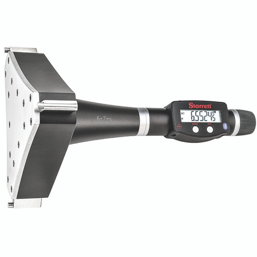 Starrett MICROMETER, XT3 DIGITAL 6-7 WITH BT